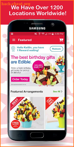 Edible Arrangements screenshot