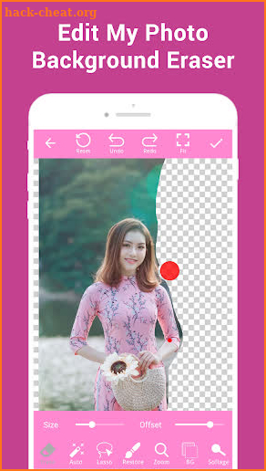Edit My Photo - Background Eraser screenshot