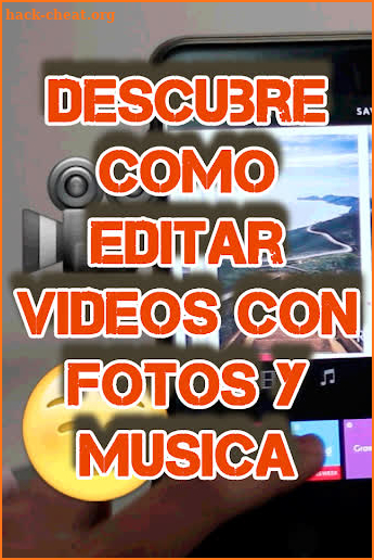 Editar Vídeos con Fotos y Música Tutorial screenshot