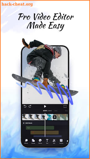 Editing videos app -coolcut screenshot