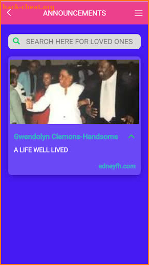 Edney Funeral Home Inc screenshot