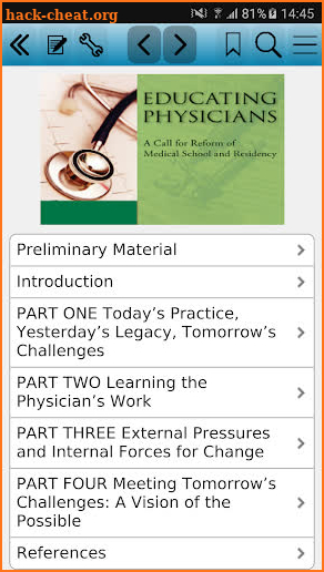 Educating Physicians: A Reform screenshot