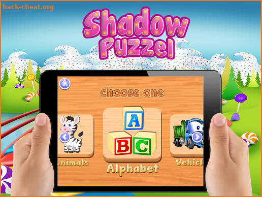 Educational Puzzle For kids -Shadow screenshot