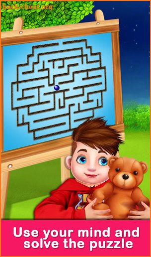 Educational Virtual Maze Puzzle for Kids screenshot