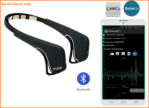 EEG Lab for muse 2016 headband screenshot