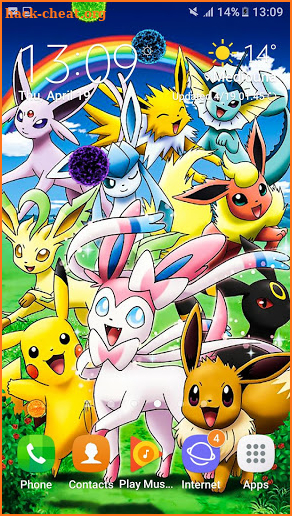 Eevee Pokedex HD Wallpapers screenshot