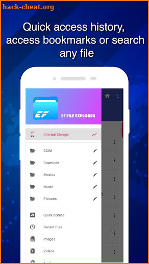 EF File Manager -  File Explorer and App Manager screenshot