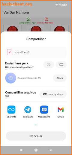 Efeito Sonoro: Vai dar Namoro screenshot