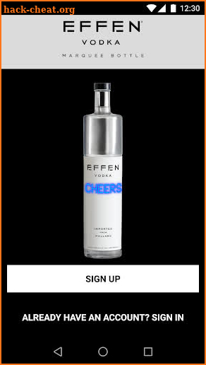 EFFEN Vodka: Marquee Bottle screenshot