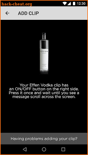 EFFEN Vodka: Marquee Bottle screenshot