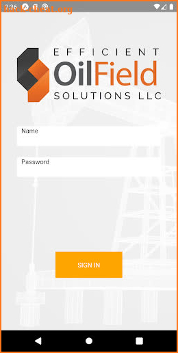 Efficient Oilfield Solutions screenshot
