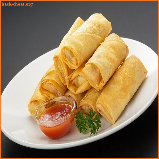 Egg Spring Rolls Recipes screenshot