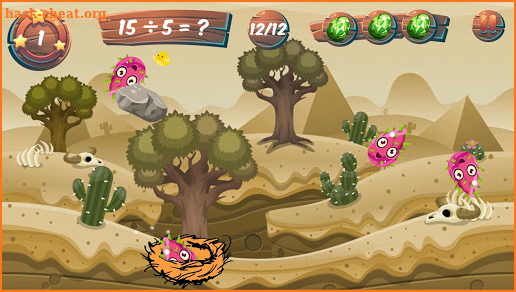 Eggplication Math Game screenshot