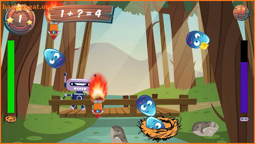 Eggplication Math Game screenshot