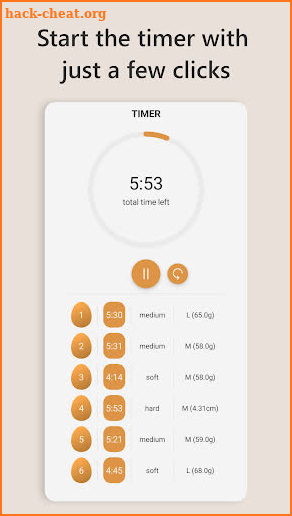 EggTimer - boil a perfect egg! screenshot