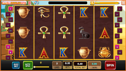 Egyptian Classic Slot Machine screenshot