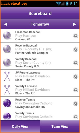 EHS Mobile Sports screenshot