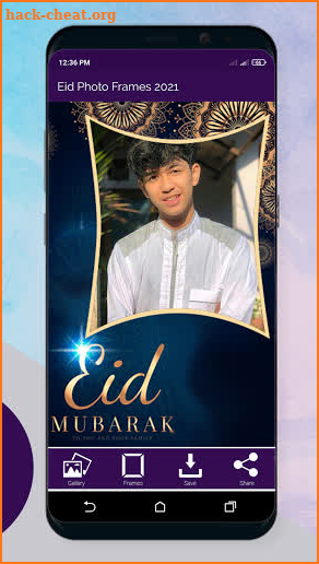 Eid Mubarak Photo Frames 2021 screenshot