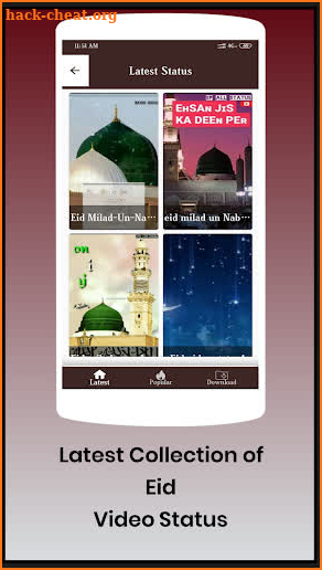 Eid Video Status - Full Screen Eid Video Status screenshot