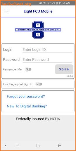 EIGHT FCU Mobile screenshot