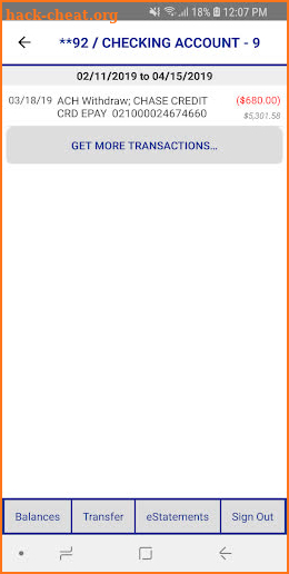 EIGHT FCU Mobile screenshot