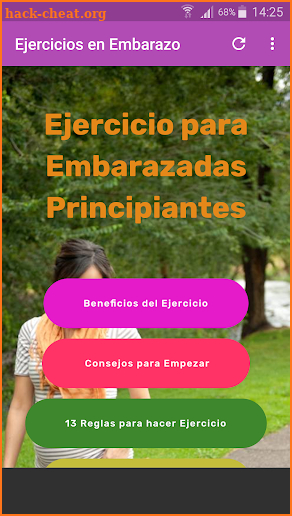 Ejercicios para Embarazadas screenshot