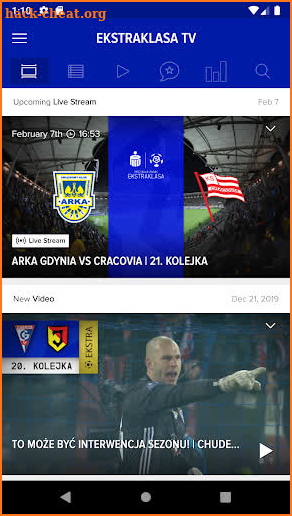 Ekstraklasa.TV screenshot