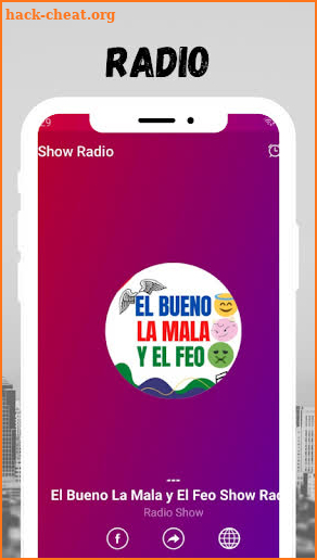 El Bueno La Mala y El Feo Show Radio 😀😒😂 screenshot