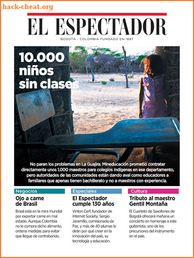 El Espectador screenshot