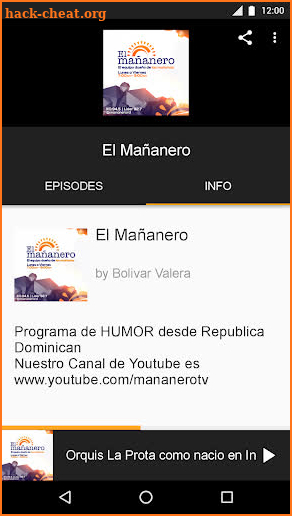 El Mañanero Radio screenshot