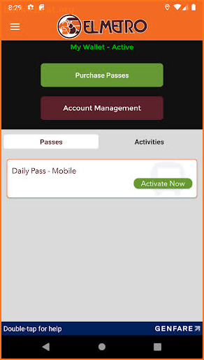 El Metro Ticketing screenshot