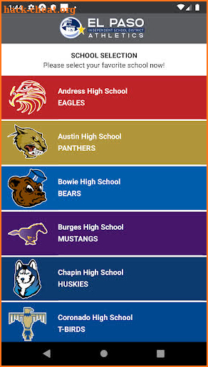 El Paso ISD Athletics screenshot