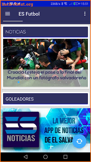 El Salvador Fútbol screenshot