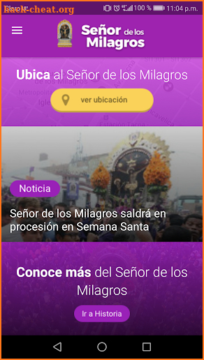 El Señor de los Milagros screenshot