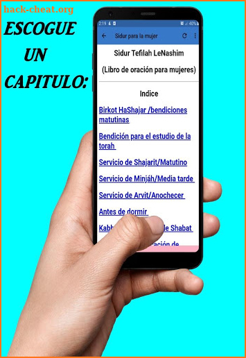 El Sidur para la Mujer en Español Gratis screenshot