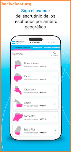 Elecciones Argentina 2023 screenshot