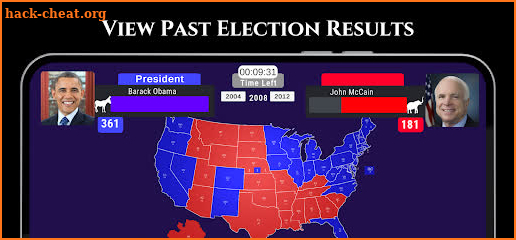 Election Map 2024 screenshot