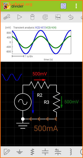 Electric Circuit Studio screenshot