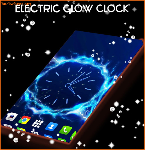 Electric Glow Clock screenshot