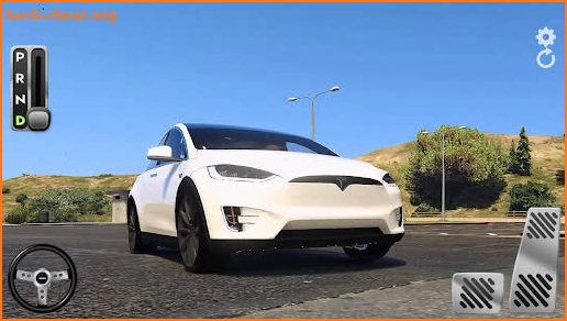 Electric SUV Tesla Model X screenshot