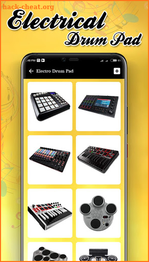 Electro Drum Pads 48 - Real Electro Music Drum Pad screenshot