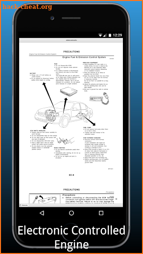 Electronic Controlled Engine screenshot