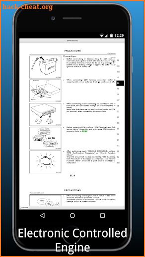 Electronic Controlled Engine screenshot