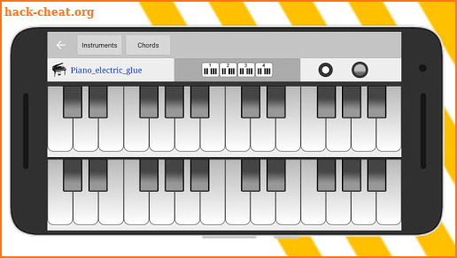 Electronic Organ, Piano, Guitar, violin, Drum Pad screenshot