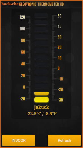 Electronic Thermometer: Outdoor&Indoor Temperature screenshot