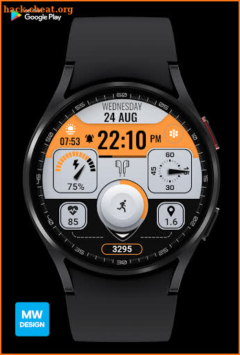 Elegant Pro+ V2 Watch Face screenshot