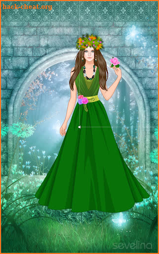 Element Princess dress up game screenshot