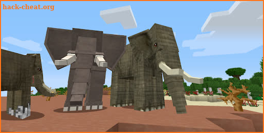 Elephant Mod for Minecraft screenshot