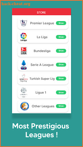 Eleven - Football Team Builder screenshot