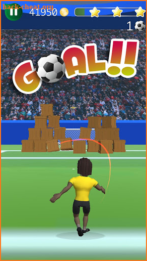 Eleven Goal - 3D Football Penalty Shootout Game screenshot